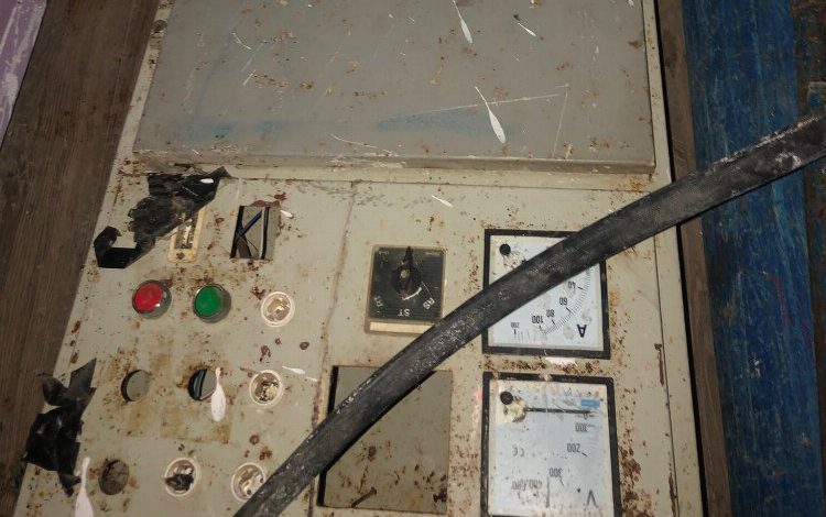 Elektrik panosu hırsızı yakalandı