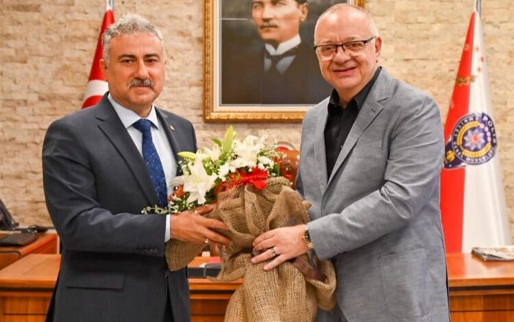 Manisa’ya atanan yeni Emniyet Müdürü’ne Başkan Ergün’den ziyaret