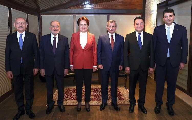 Altılı masa 8’inci toplantıya hazırlanıyor Altılı masa 8’inci toplantıya hazırlanıyor