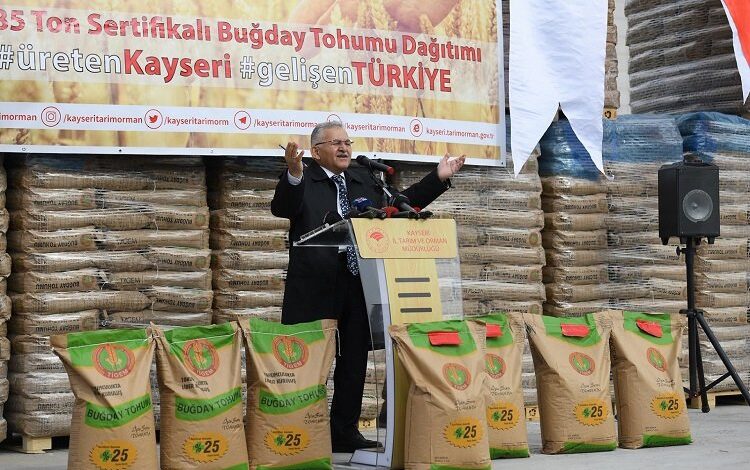 Kayseri Büyükşehir’den tarıma büyük destek Kayseri Büyükşehir’den tarıma büyük destek