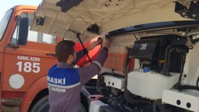 MASKİ’de periyodik araç bakımları ile hizmetler aksamıyor