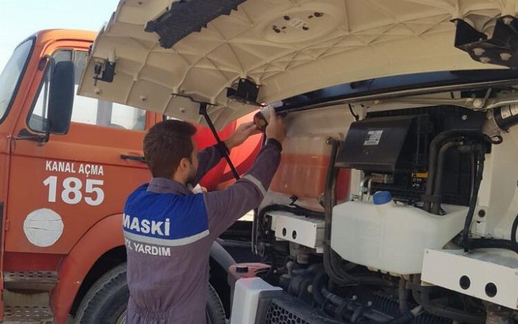 MASKİ’de periyodik araç bakımları ile hizmetler aksamıyor MASKİ’de periyodik araç bakımları ile hizmetler aksamıyor
