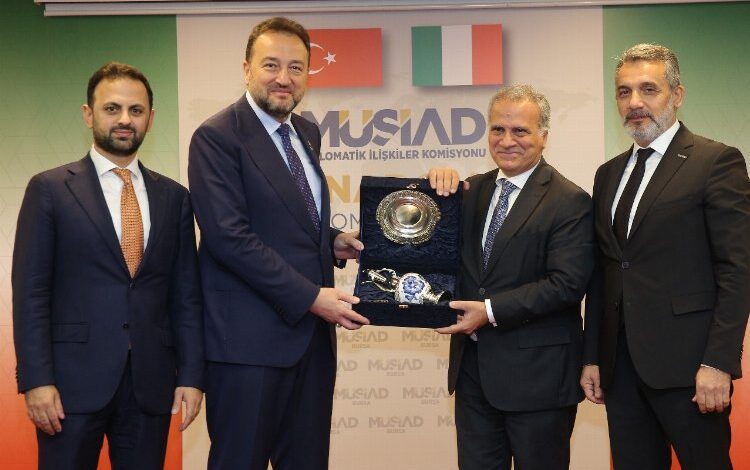MÜSİAD İtalya ile Bursa’da ticari diplomasi köprüsü kurdu MÜSİAD İtalya ile Bursa’da ticari diplomasi köprüsü kurdu