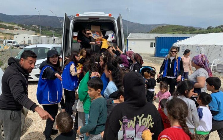 Afetzede çocukların yüzü YASAV’la güldü