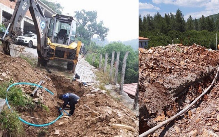 MUSKİ kırsal mahallelerde çalışmalarını sürdürüyor