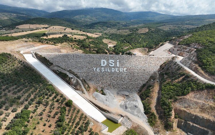Bursa Yeşildere Barajı 39 bin dekar tarım arazisni sulayacak