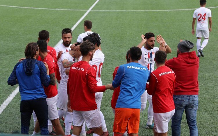 Bergamaspor sahadan galip ayrılan taraf oldu Bergamaspor sahadan galip ayrılan taraf oldu