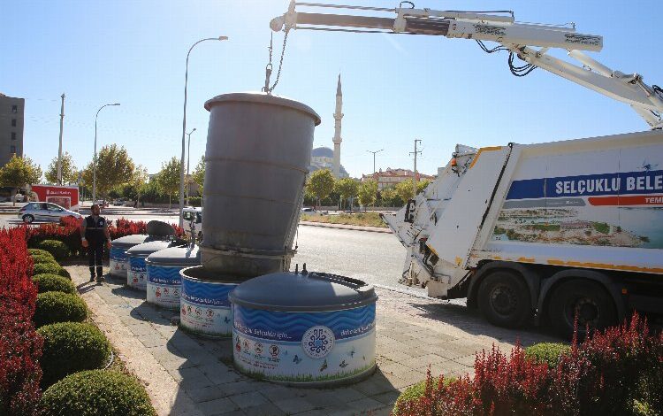 Konya Selçuklu’da akıllı atık sistemi yaygınlaşıyor
