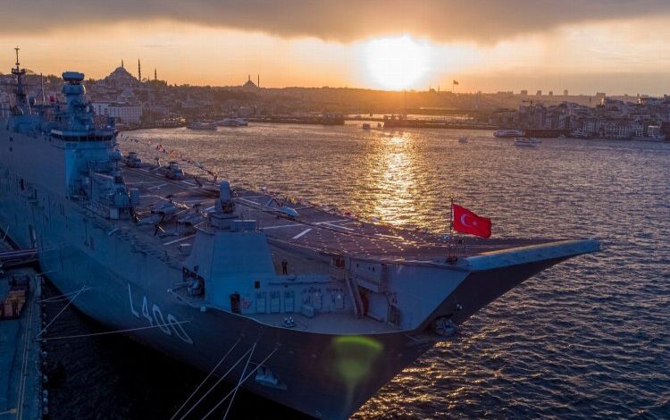 TCG Anadolu Sarayburnu’ndan ‘planlı’ ayrılıyor