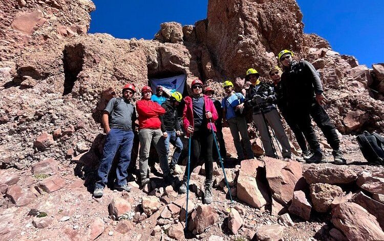Erciyes’in zirvesinde görsel şölen