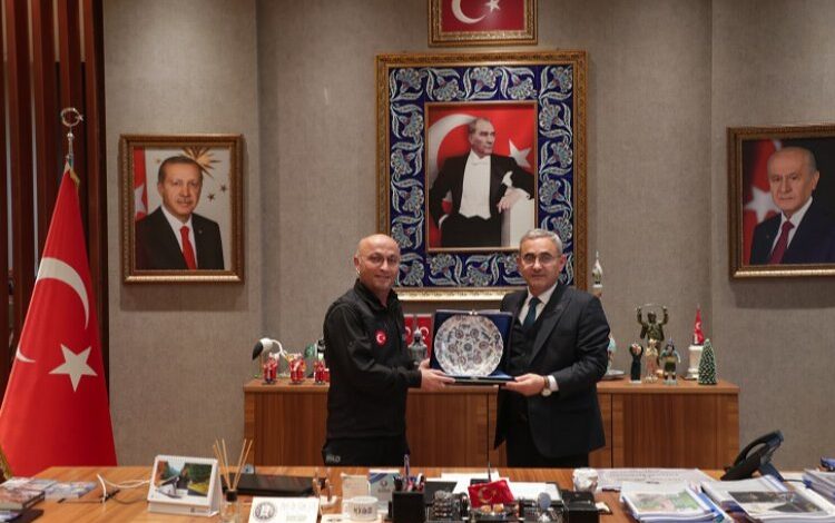 AFAD Kütahya müdüründen veda ziyareti