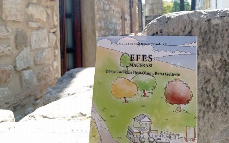 Efes macerası çocuklara masalsı anlatıldı Efes macerası çocuklara masalsı anlatıldı