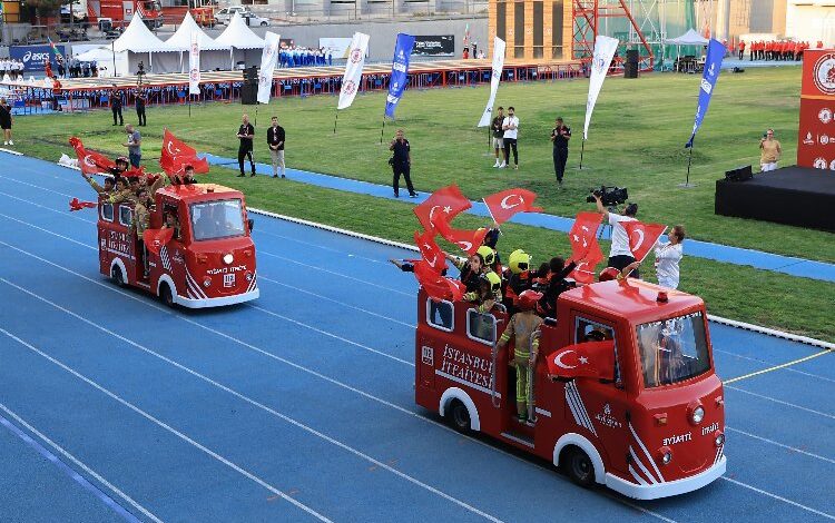 İtfaiyeciler Dünya Şampiyonası için İstanbul’da