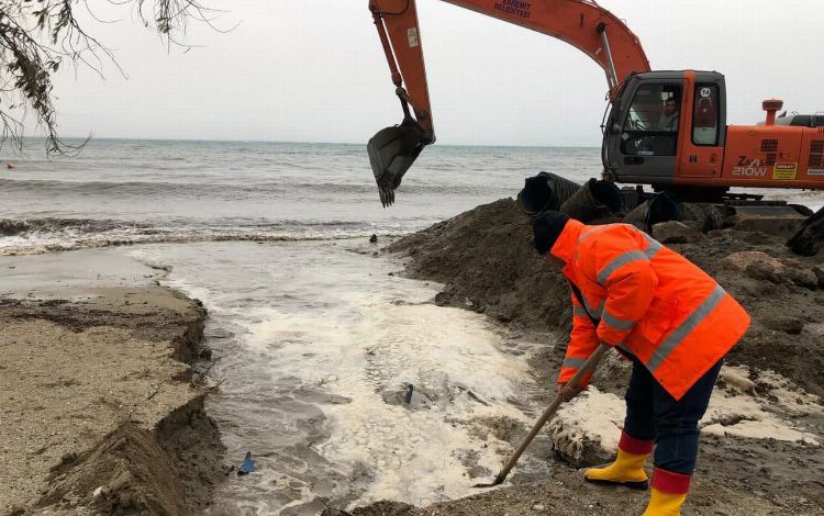 Balıkesir Edremit’te şiddetli yağmur önlemi