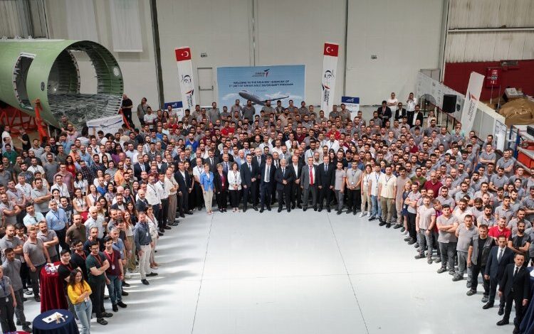 Airbus için gövde üretti Airbus için gövde üretti