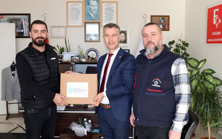 Kocaeli’nde muhtarlara hijyen kolisi Kocaeli’nde muhtarlara hijyen kolisi