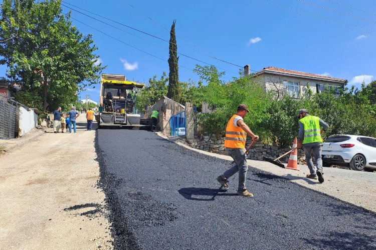 Gebze’de 2 ayda 27 bin 320 ton asfalt serildi