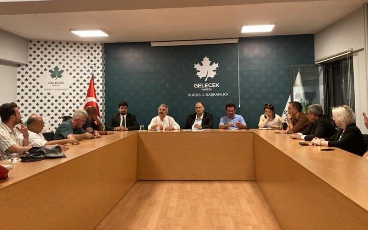 Bursa’da ‘Gelecek’ten jet toplantı! Bursa’da ‘Gelecek’ten jet toplantı!