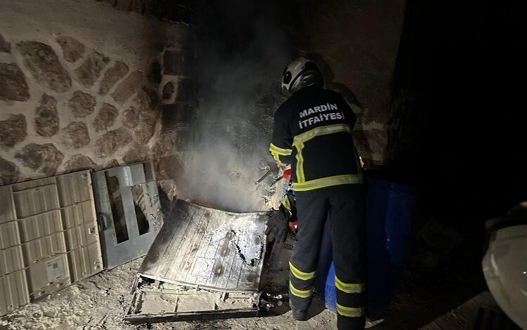 Mardin İtfaiyesi 9 ayda fazla mesai yaptı