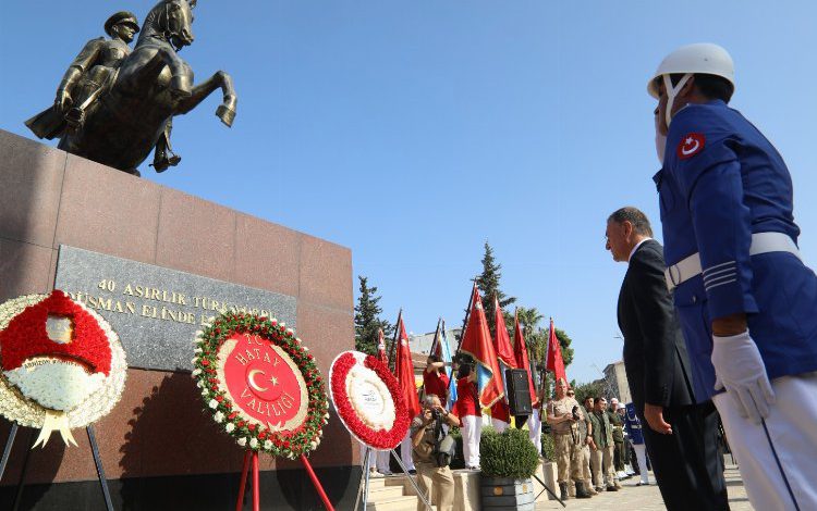Hatay’da 30 Ağustos kutlamaları Hatay’da 30 Ağustos kutlamaları