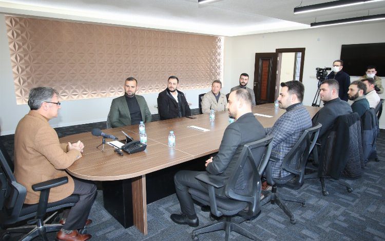 TÜMSİAD yeni yönetiminden Başkan Özdoğan’a ziyaret TÜMSİAD yeni yönetiminden Başkan Özdoğan’a ziyaret