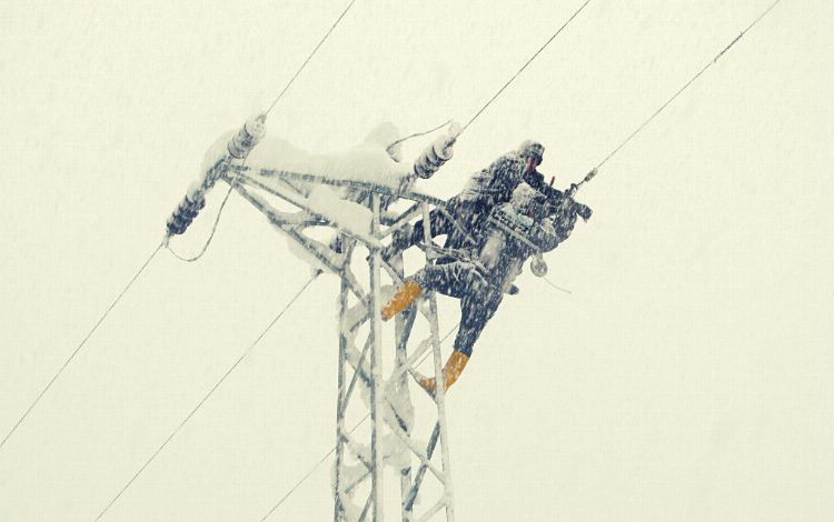 Kesintisiz enerji için zorlu kış mesaisi