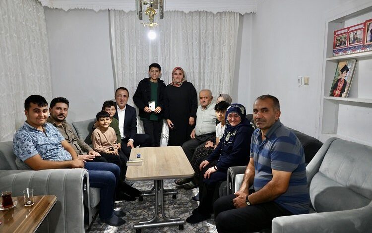 Mehmet Savran ev ziyaretlerini sürdürdü