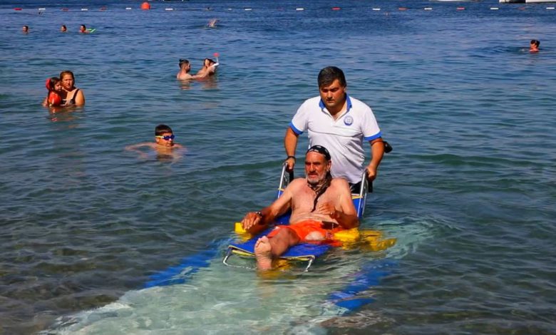 Muğla’da ‘engelsiz plajlar’ projesi devrede