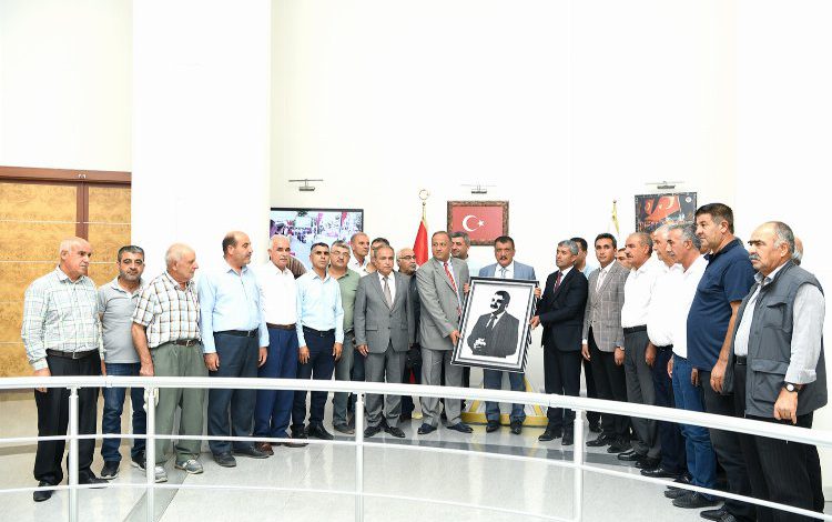 Minibüsçülerden Başkan Gürkan’a teşekkür Minibüsçülerden Başkan Gürkan’a teşekkür