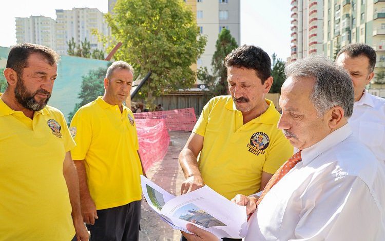 Kayseri Talas’ta onarım timleri iş başında Kayseri Talas’ta onarım timleri iş başında