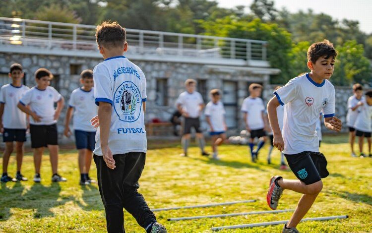 Milas’ta yaz tatili çok sportif geçti