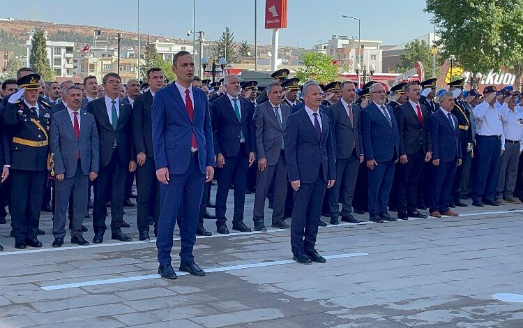 Adıyaman’da 30 Ağustos törenleri