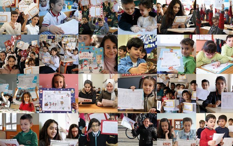 Cumhurbaşkanı Erdoğan ‘karne sevinci’ne ortak oldu