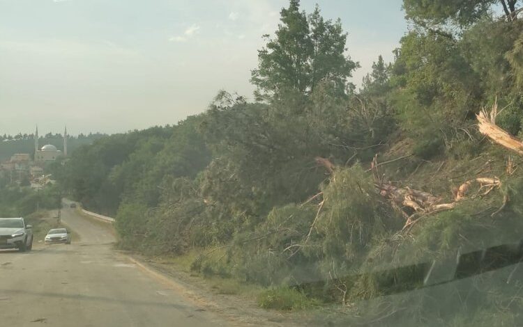 Bursa Keles yolunu kullanan sürücüler dikkat! Bursa Keles yolunu kullanan sürücüler dikkat!
