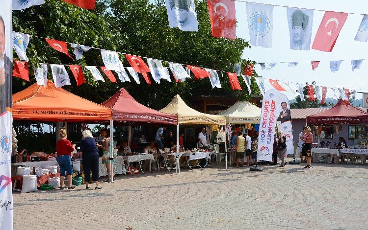 Üretici kadınlara özel çarşı