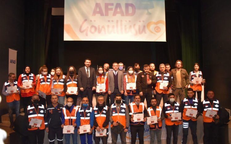 AFAD yeni gönüllülerine kavuştu