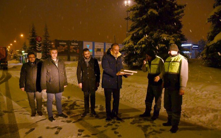 Kayseri’de gece gündüz üretene 24 saat hizmet