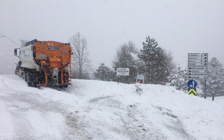 Bursa’da 122 mahalle yolu ulaşıma açıldı