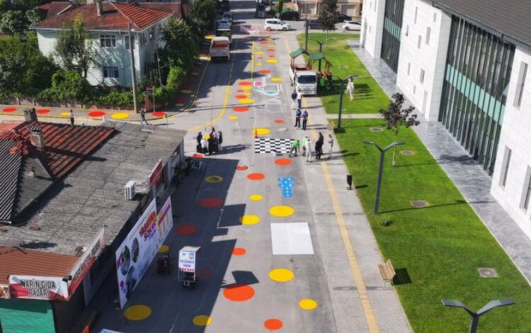Sakarya’da ‘Yaşayan Sokak’ renklendi