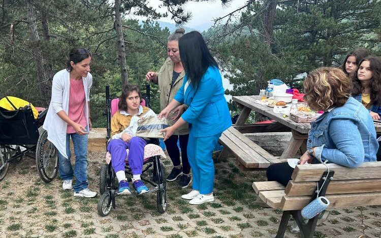 Bilecik’te Tabiat Parkı’nda engelsiz gün