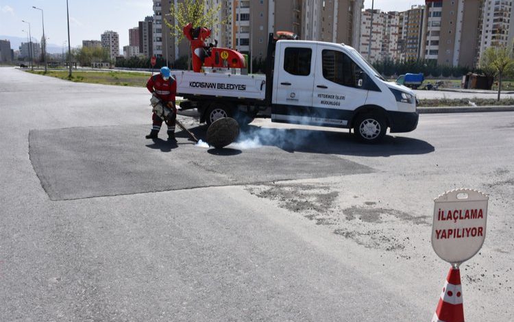 Kayseri Kocasinan’da haşereyle mücadele Kayseri Kocasinan’da haşereyle mücadele