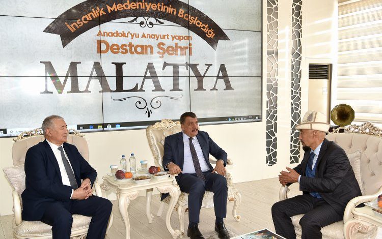 Kırgızistan Cumhurbaşkanı Danışmanı Börübaşov, Malatya Büyükşehir’de