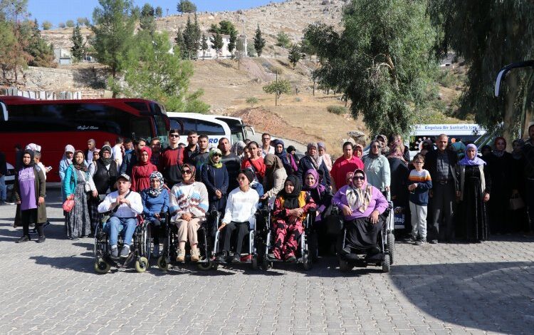 Büyükşehir’den engelli bireylere halfeti turu