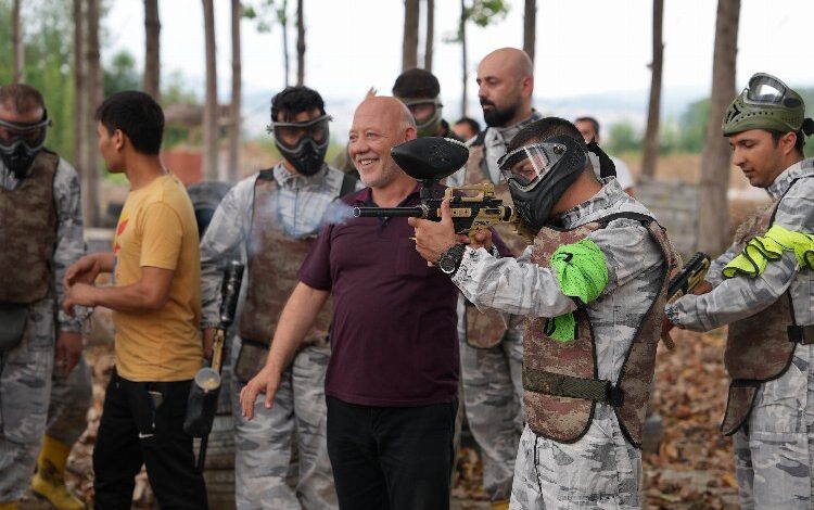 Düzce’de zabıta ve pazarcı esnafı bu kez sporda ter döktü