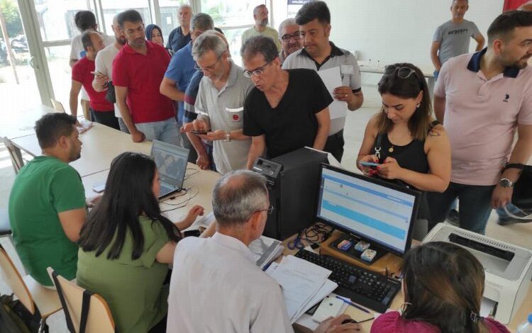 Hatay’da numarataj ekipleri hizmeti İskenderun’da sürdürüyor Hatay’da numarataj ekipleri hizmeti İskenderun’da sürdürüyor