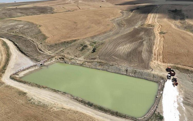 Çiftçilere destek yağmuru