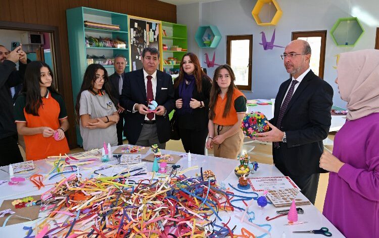 Selçuklu’da sanat ve tasarım atölyesine yoğun ilgi Selçuklu’da sanat ve tasarım atölyesine yoğun ilgi