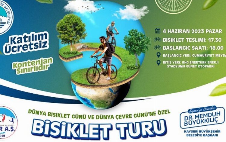 Dünya Bisiklet Günü Kayseri’de de kutlanacak