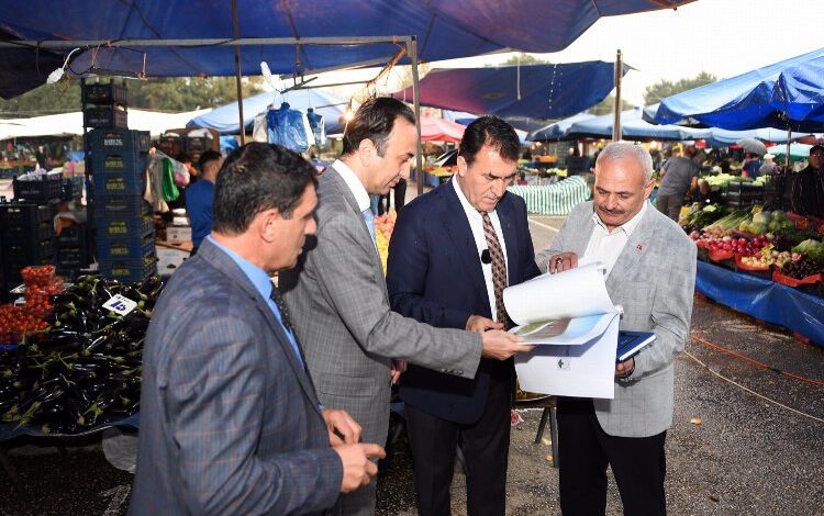 Osmangazi’nin modern pazar alanlarına yenisini ekliyor Osmangazi’nin modern pazar alanlarına yenisini ekliyor