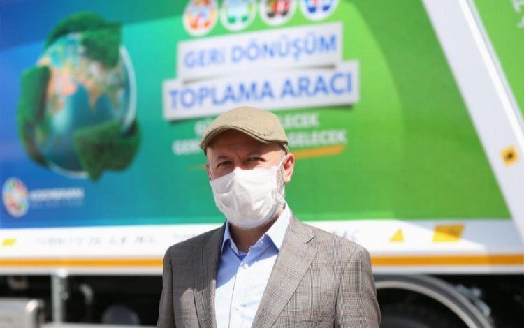 Kayseri Kocasinan’dan geri dönüşüm mesaisi